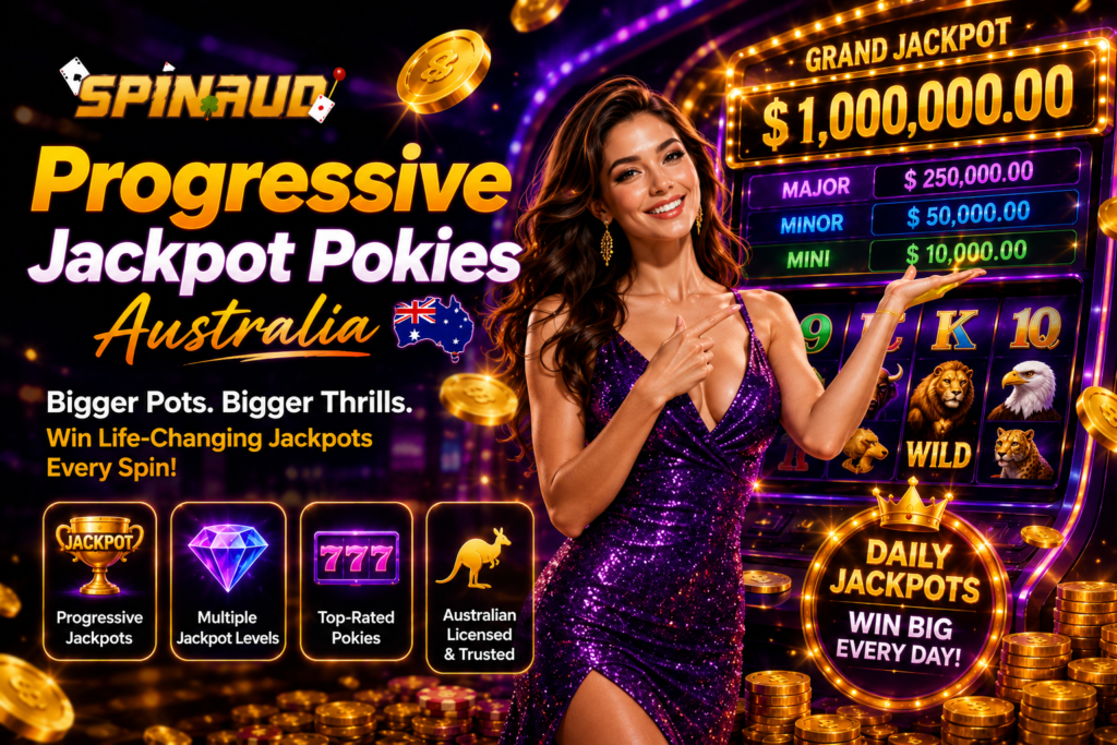 Progressive Jackpot Pokies Australia