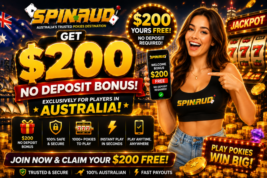 $200 no deposit bonus Australia