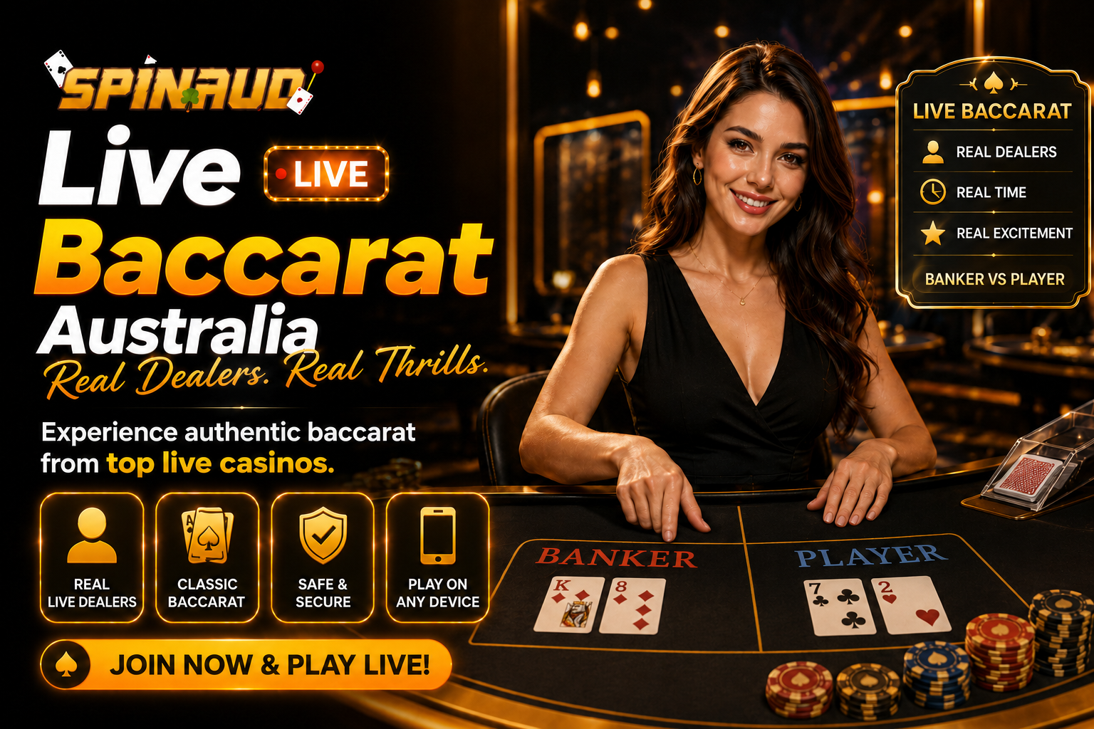 Live Baccarat Australia spinaud